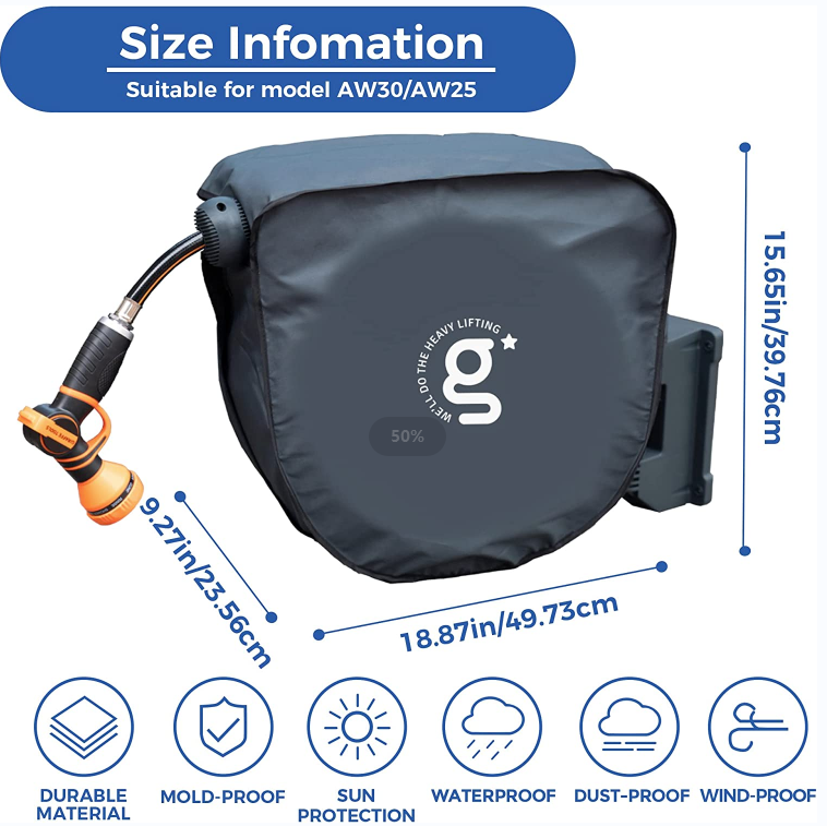 Giraffe Tools Hose Reel Cover New