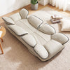 360° swivel floor gaming chair with adjustable backrest, sponge filling, and PU leather for comfortable lounging and.