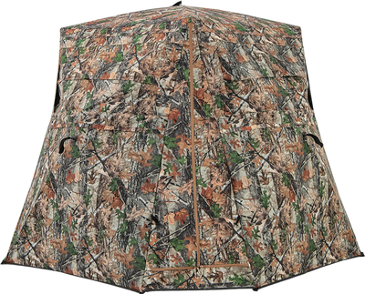 Costway 360° One Way See Through Ground Hunting Blind Deer Turkey Tent 26974315 New