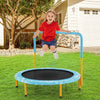 36 Inch Kids Trampoline Mini Rebounder with Full Covered Handrail-Orange - Gallery View 1 of 8