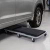 Mechanic creeper and Z-seat with 6 swivel casters, featuring 1.5-inch thick padding for comfort and support under vehicles.