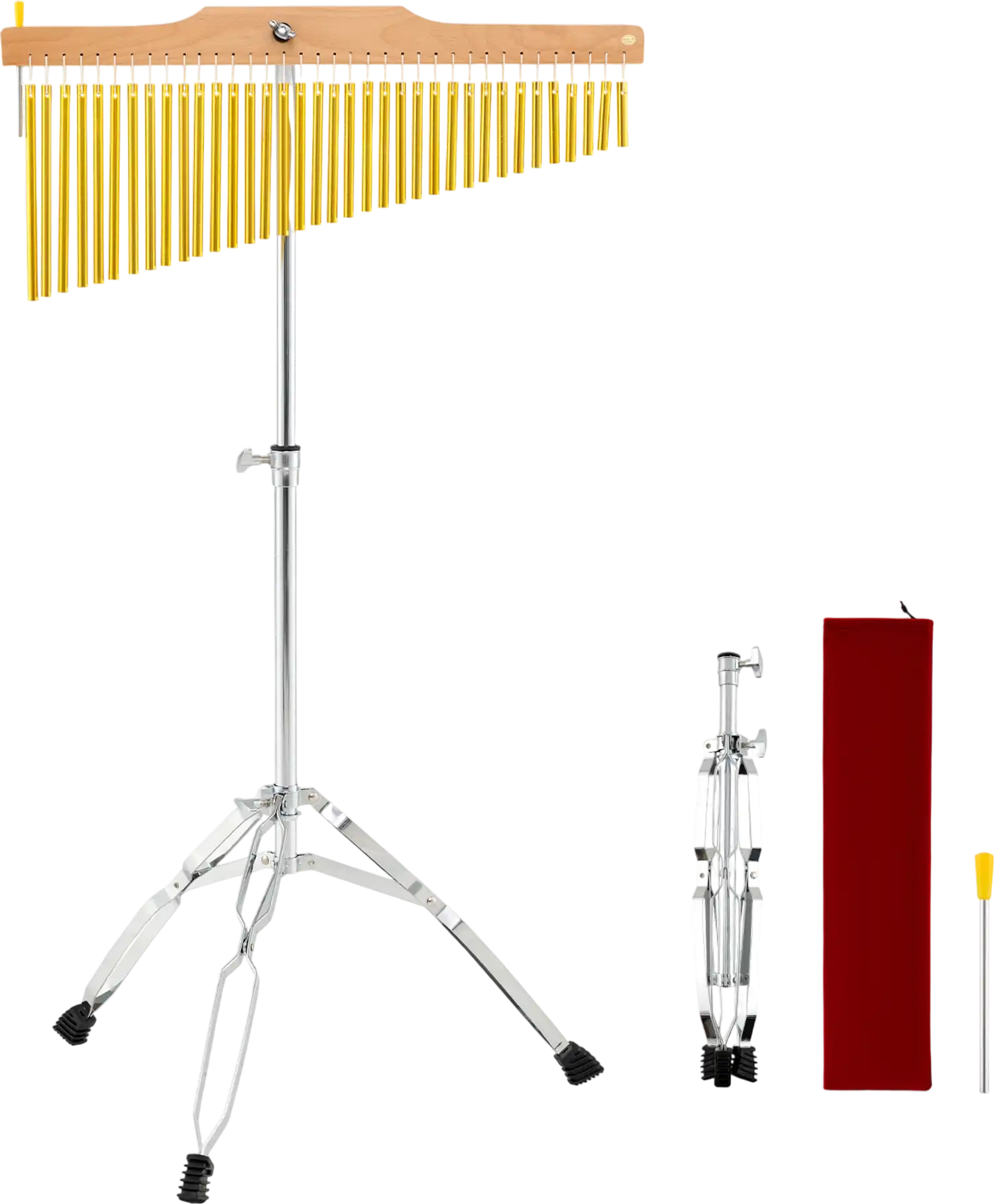 Costway 36-Bar Single-Row Chimes Percussion Instrument 47463223 New