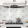 36-inch under cabinet range hood with dual motors, 900 CFM airflow, and detachable oil collector for efficient kitchen.
