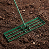 36 x 10 Inch Lawn Leveling Rake with Ergonomic Handle-Green - Gallery View 1 of 9