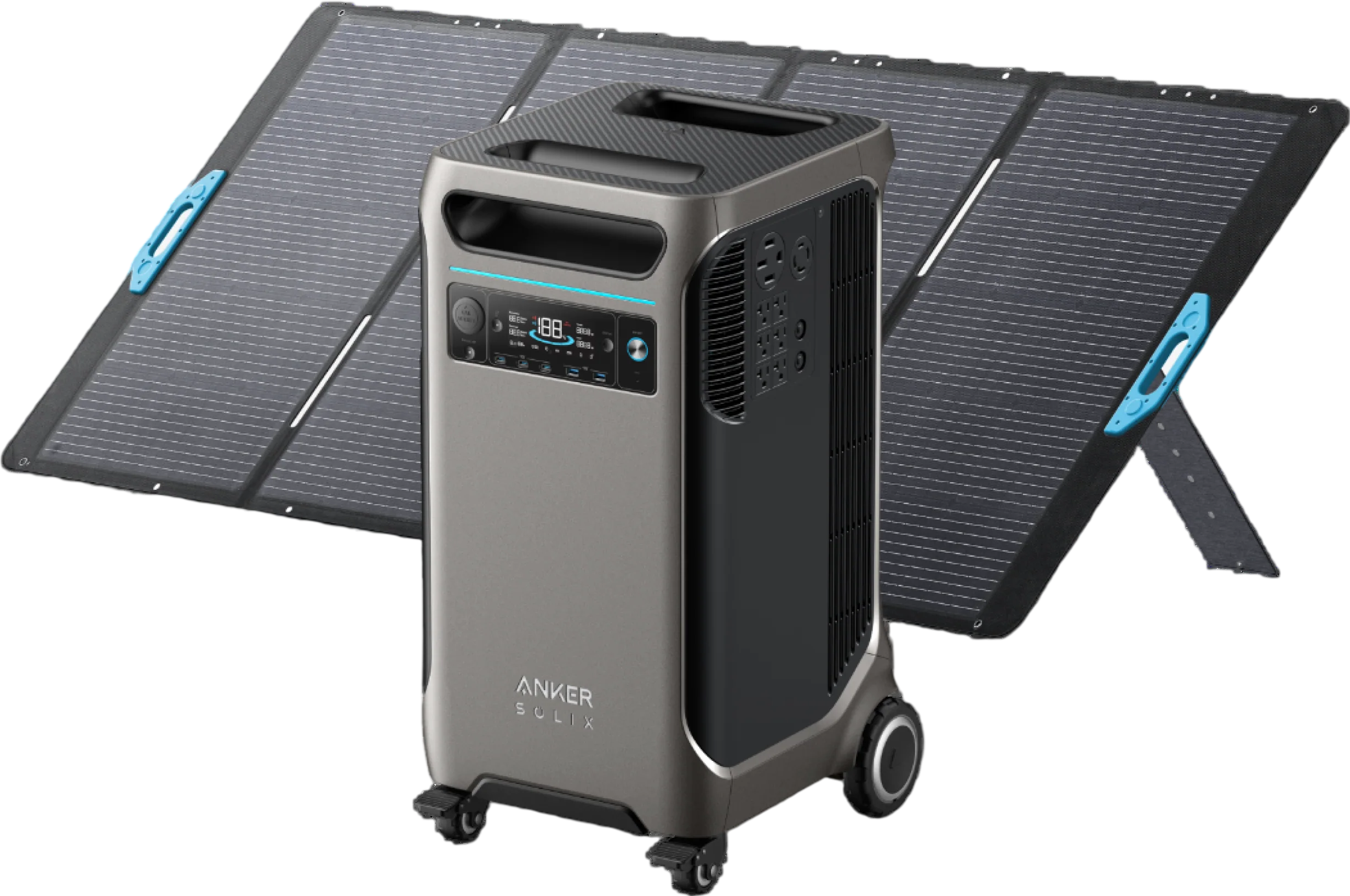 Anker SOLIX F3800 Power Station 3840Wh 6000W with 400W Solar Panel Manufacturer RFB