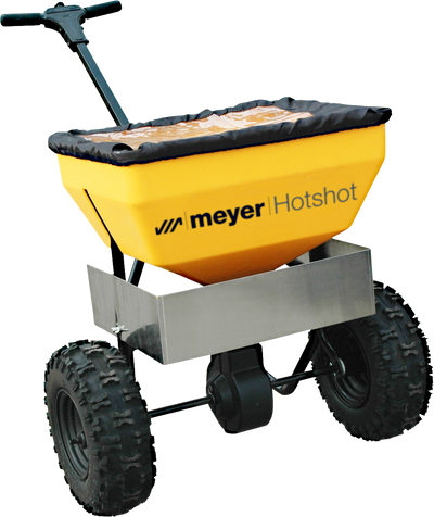 Meyer Hotshot 70 Broadcast Spreader Walk Behind for Salt and Fertilizer New