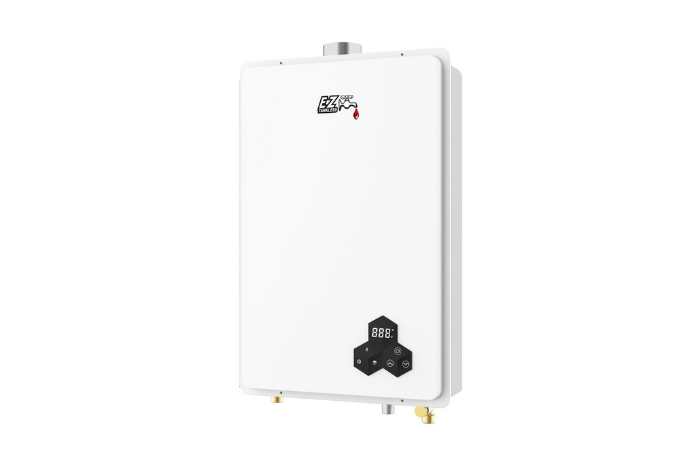 EZ Tankless Sapphire Series 14L 5.3 GPM 100,000 BTU Liquid Propane or Natural Gas Indoor Tankless Water Heater New