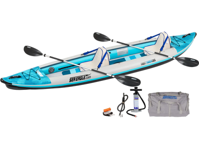 Sea Eagle 385FTK_D 385ft FastTrack Inflatable Kayak Deluxe Package New
