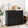 38" Buffet Modern Sideboard Cabinet with Storage-Black - Gallery View 1 of 11