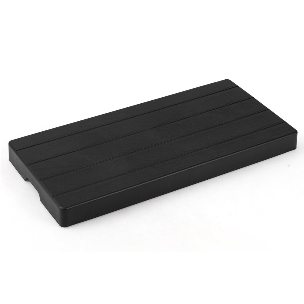 38" x 18" x 3" Mini Split Condenser Pad for Ductless Heat Pump HVAC Systems-Black - Gallery View 1 of 1