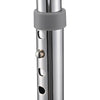Yescom Medical Single Step Stool Chrome Steel w/ Handrail New