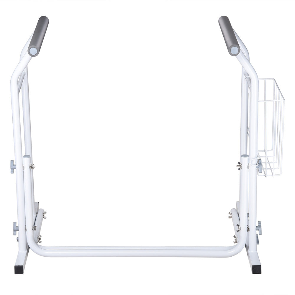 Yescom Freestanding Toilet Safety Rail Handrail with Magazine Rack New ...
