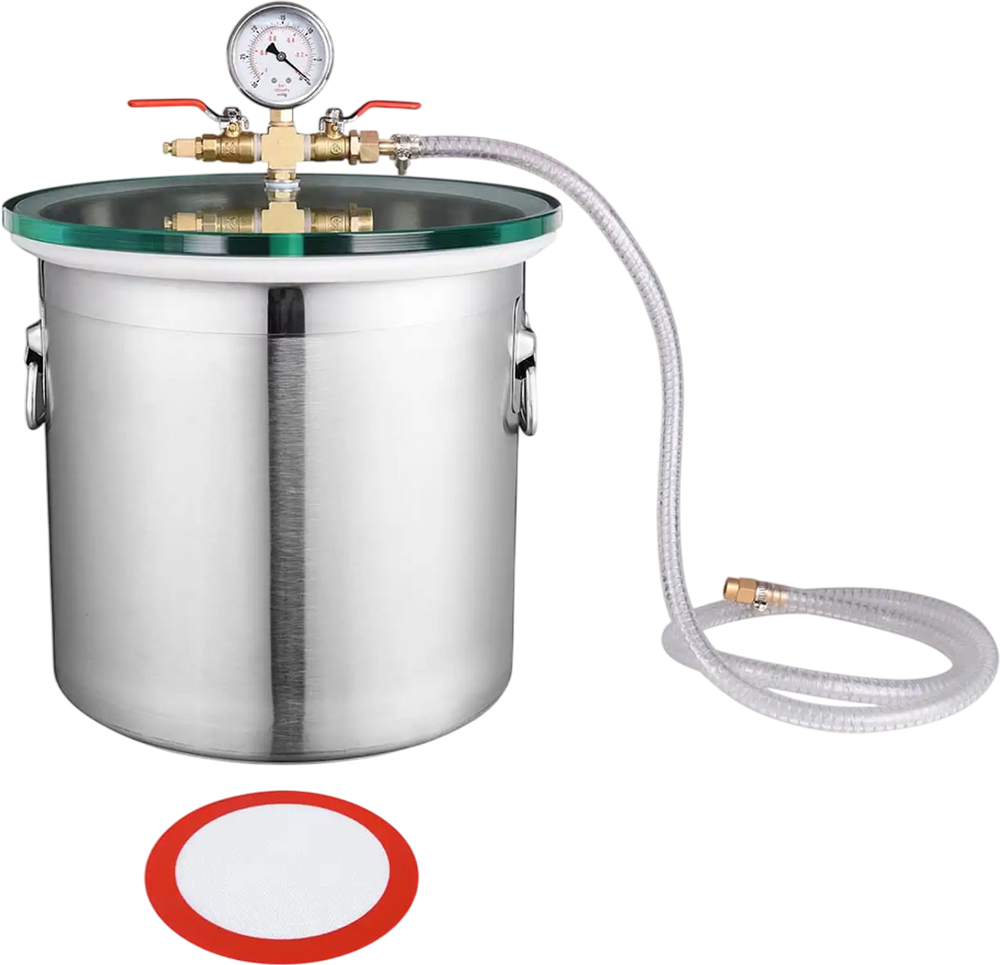 Yescom Vacuum Chamber 5 Gallon Stainless Steel New