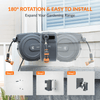 Giraffe Tools Retractable Hose Reel Bundle 5/8 in. 115ft + 92ft New