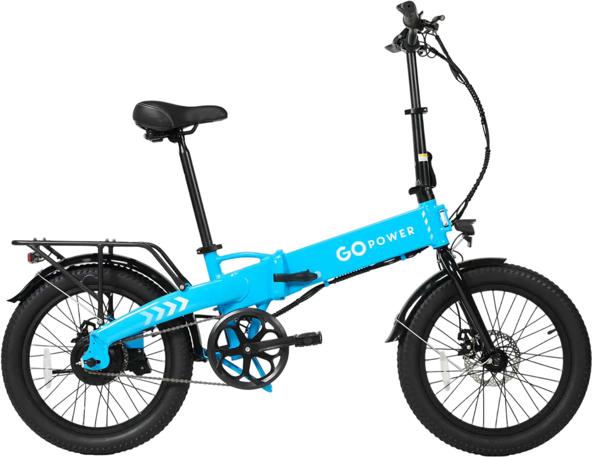 GoPowerBike Go Volt Electric Bike 20 MPH 45 Mile Range 500W Foldable New