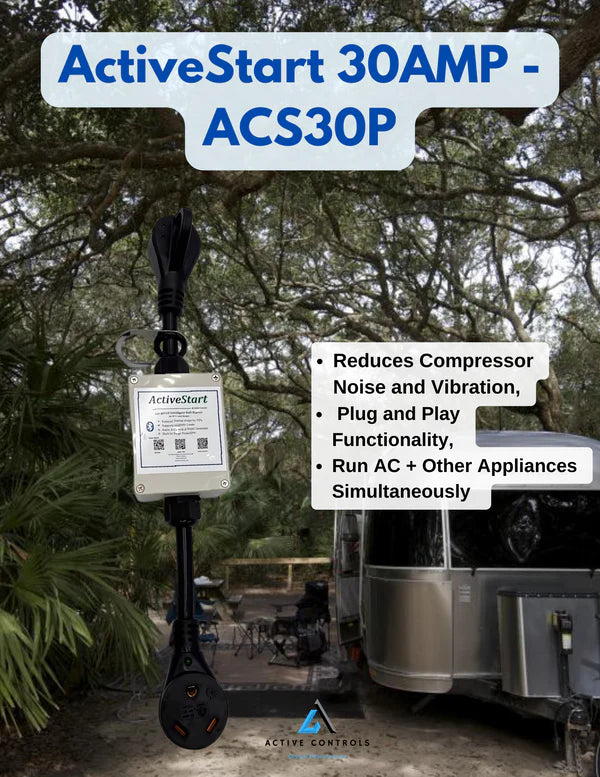 Active Controls ACS30P ActiveStart Soft Starter 30 Amp for RV and Home New