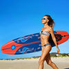 6 Feet Surfboard with 3 Detachable Fins-Red - Gallery View 1 of 12