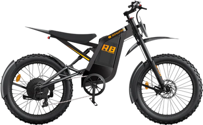 isinwheel R8 Electric Dirt Bike 3000W 35 MPH 150 Mile Range 48V New