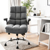 Costway Swivel Office Chair with High Back and Flip-up Arms New