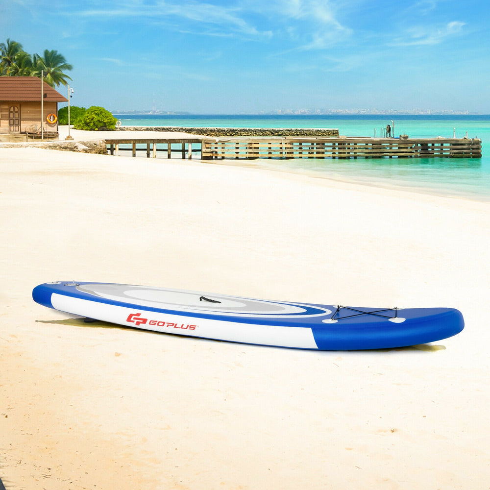 10 Feet Inflatable Stand Up Paddle Surfboard with Bag - Gallery View 1 of 12