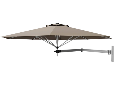 Costway 8' Wall Mounted Patio Umbrella Adjustable Pole 70438129 New