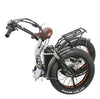 Nakto Folding OX Electric Fat Tire Bike 20" 500W 22 Mile Range 48V Li-ion Battery New
