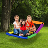 700lb Giant 60 Inch Platform Tree Swing for Kids and Adults-Multicolor - Gallery View 1 of 13