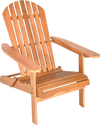 Eucalyptus Chair Foldable Outdoor Wood Lounger Chair