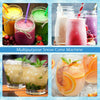 Electric snow cone machine with colorful drinks, perfect for parties and gatherings, featuring stainless-steel.