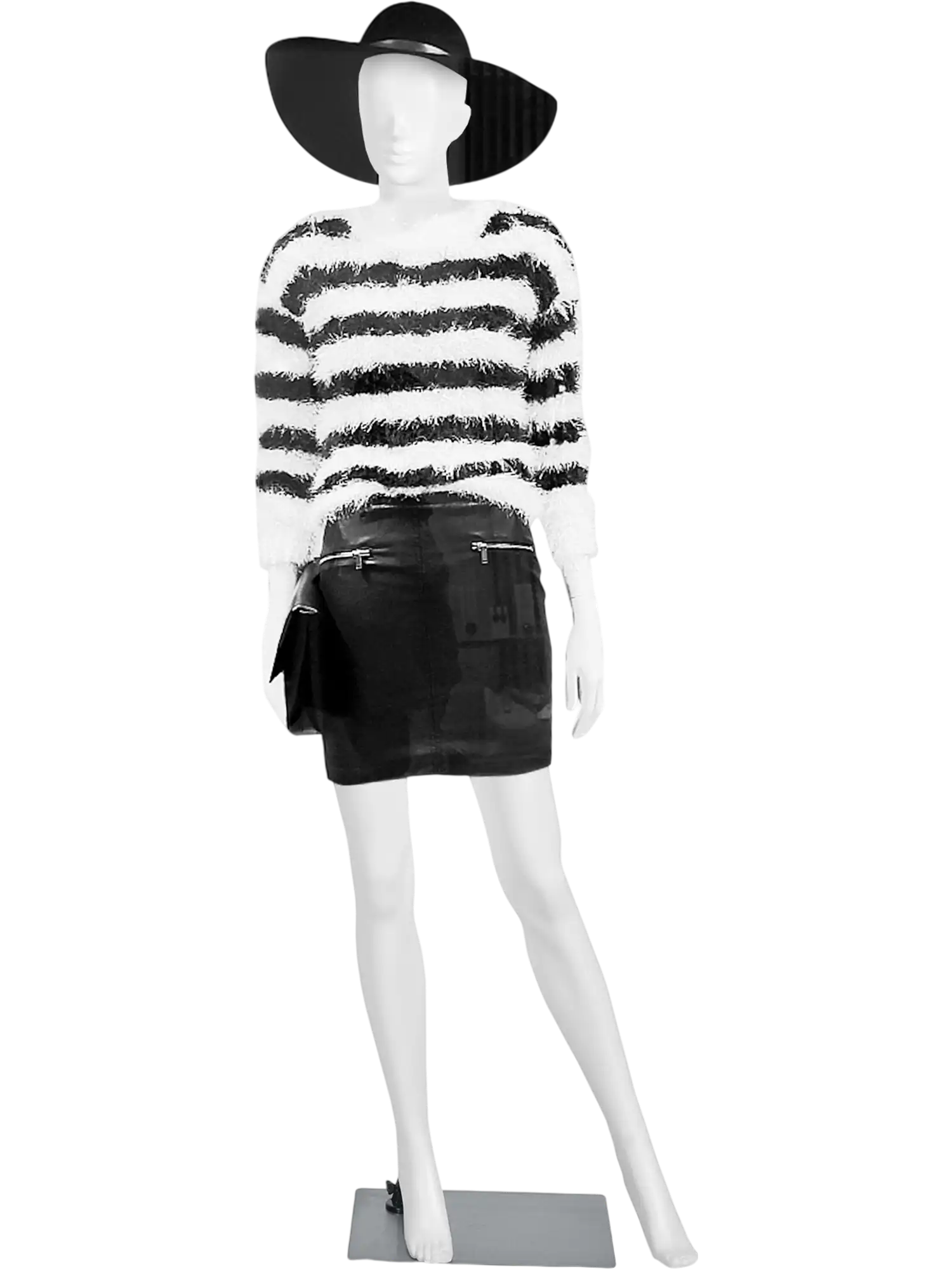 Costway 5.8' Female Mannequin Adjustable Detachable w/ Metal Stand 65309147 New