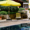 42 LBS Weighted 25 Inch Square Patio Umbrella Base - Gallery View 1 of 10