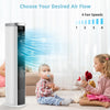 3-in-1 portable evaporative air cooler in white with 4 fan speeds, ideal for home or office use during hot summer days.
