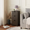 Bathroom Floor Freestanding Storage Organizer with 3 Drawers-Brown - Gallery View 1 of 12
