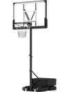 Portable Basketball Hoop Outdoor Basketball Goal System Adjustable for Kids Teens Adults