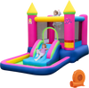 Inflatable Bounce House Cute Princess Bouncy Castle with 520W Blower