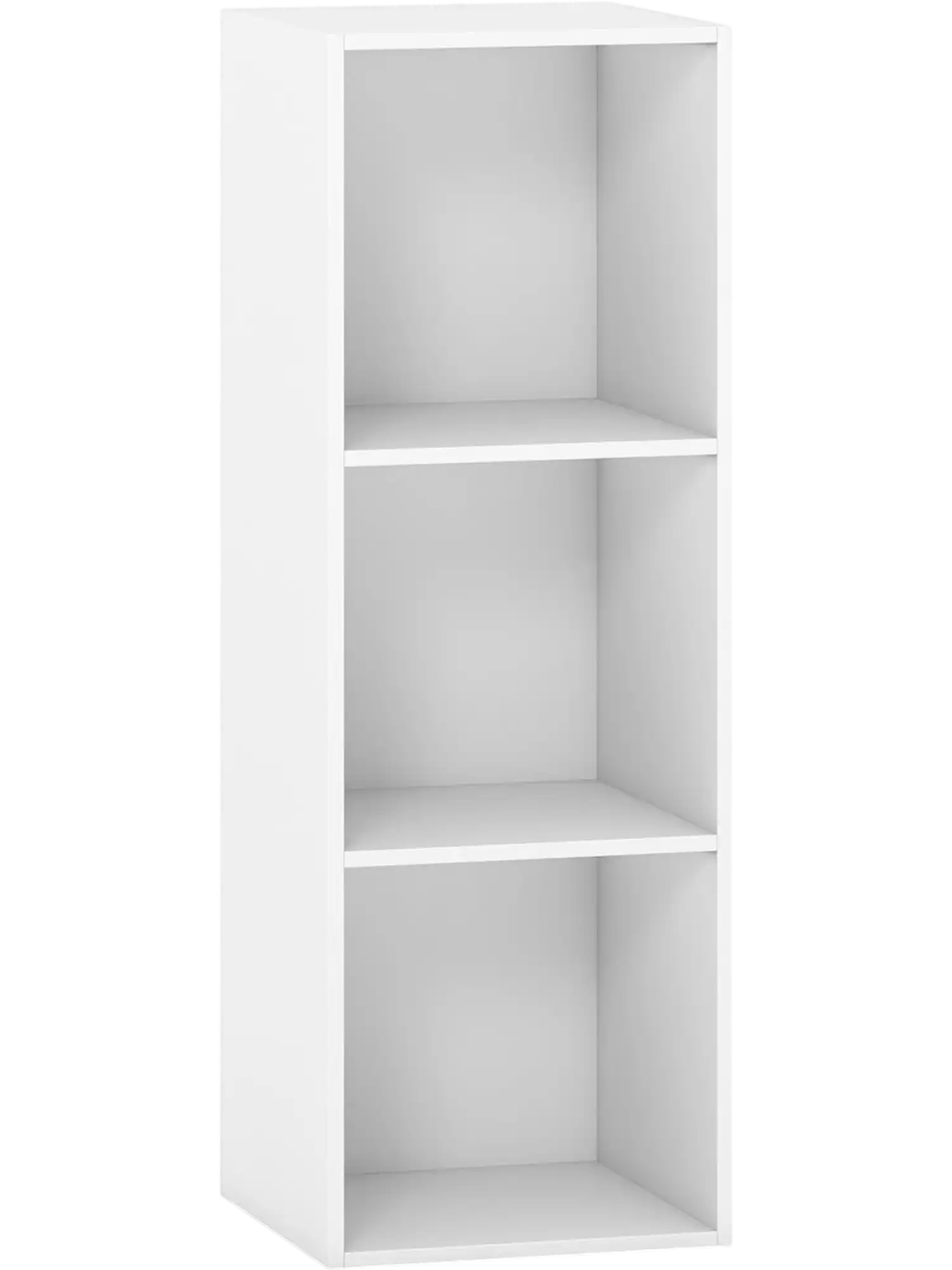 Costway 3-Cube Wooden Bookcase Storage Organizer Bookshelf 77172132 New