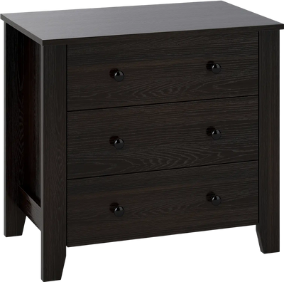 Costway 3-Drawer Wide Dresser Chest Storage Organizer 47711953 New