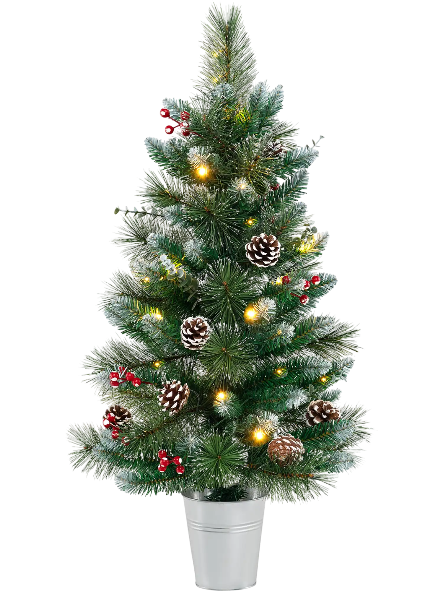 Costway 3' Battery-Operated Tabletop Christmas Tree 95814623 New