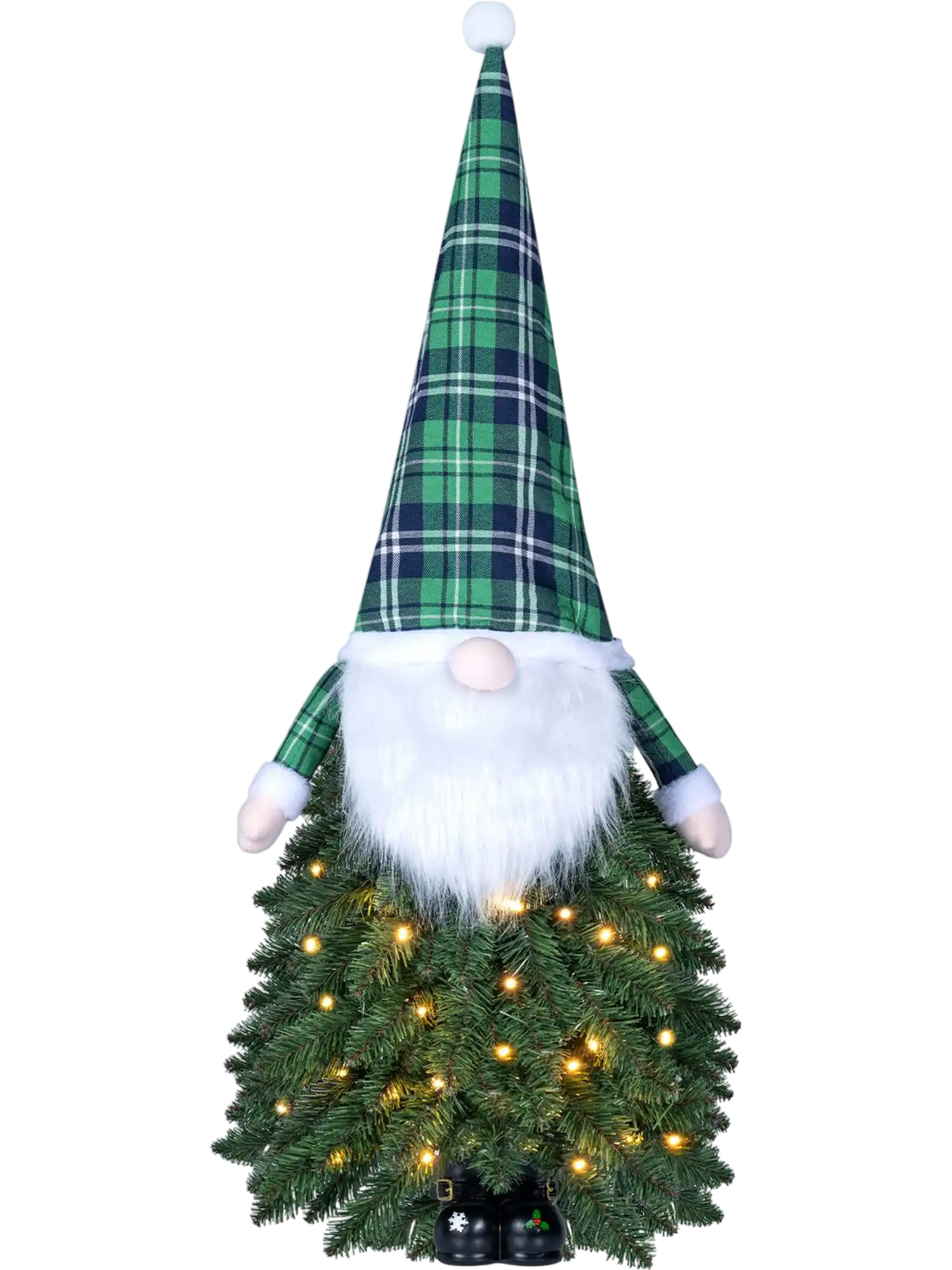Costway 3' Pre-Lit Mini Tabletop Artificial Christmas Tree 20 LED 8 Modes 13206528 New
