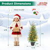 3 FT pre-lit potted Christmas tree set of 2 with 50 LED lights and 90 branch tips, perfect for festive holiday displays.