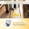 Reinforced triangular support of the 3 frame manual honey extractor ensures stability during use for home apiaries.