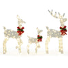 3-Piece Christmas Lighted Reindeer Family Set for Yard-Yellow - Gallery View 1 of 2