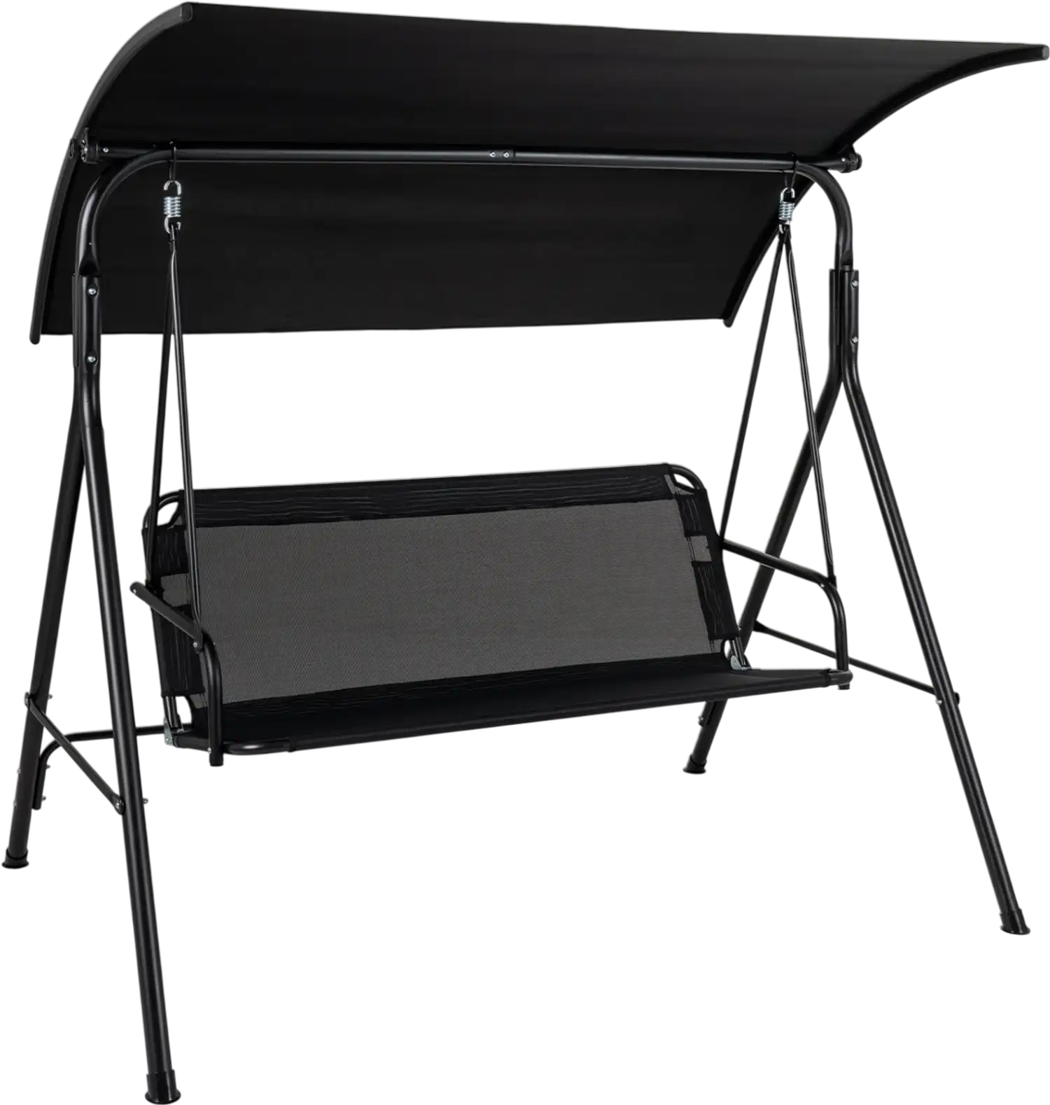 Costway 3-Seat Outdoor Patio Swing Chair Breathable Mesh 98106398 New