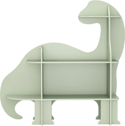 Costway 3-Tier Dinosaur Kids Bookshelf for Children 96357428 New