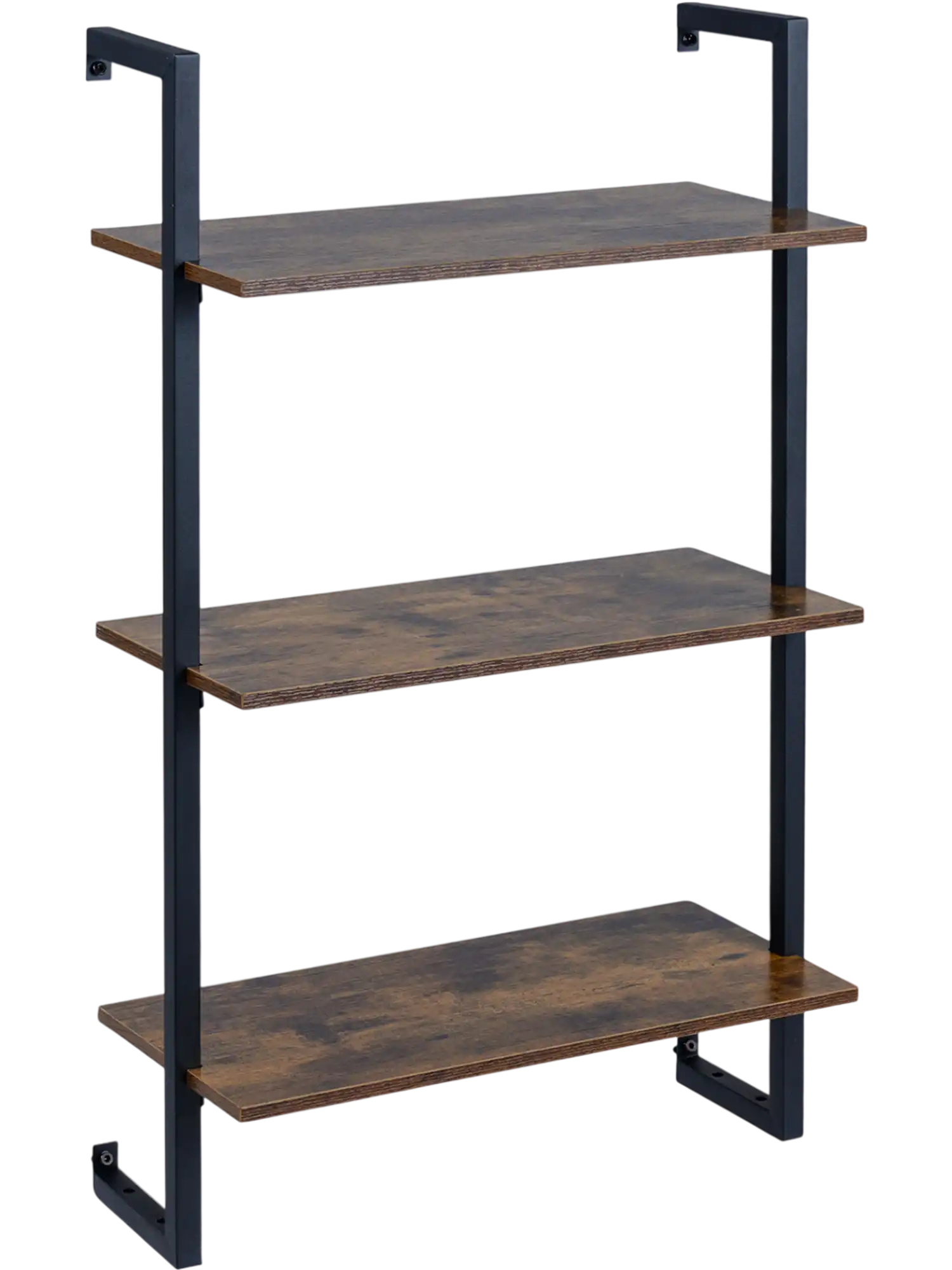 Costway 3-Tier Floating Modern Shelf Bookshelf 41060426 New