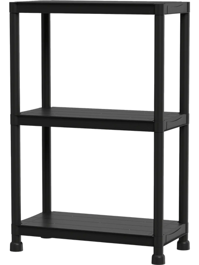Costway Heavy-Duty Plastic Garage Storage Shelves 3/4/5-Tier 73102860 New