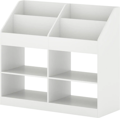 Costway 3-Tier Kids Bookshelf Toy Storage Organizer Display Rack 54623014 New