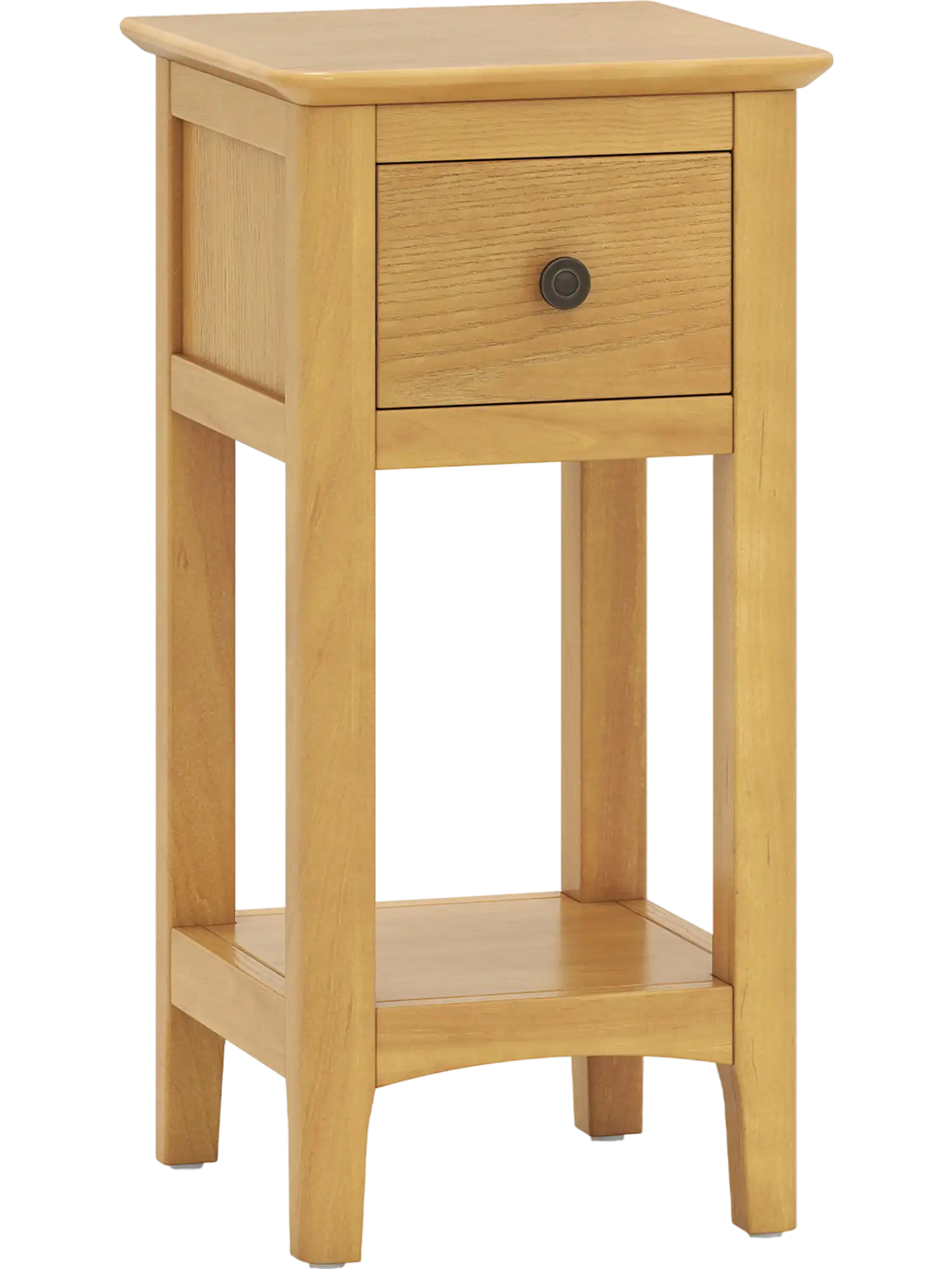 Costway 3-Tier Nightstand Side Table with Drawer Open Shelf 19714425 New