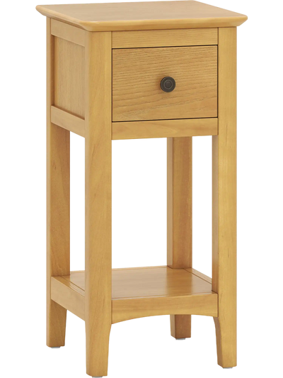 Costway 3-Tier Nightstand Side Table with Drawer Open Shelf 19714425 New