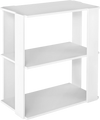 Three-tier white shoe rack with stackable design, sturdy construction, and wipe-clean surface for versatile storage.